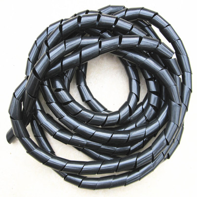 缠绕管 绕线管 缠线管 卷式结束带 束线带Ф20MM黑色/白色