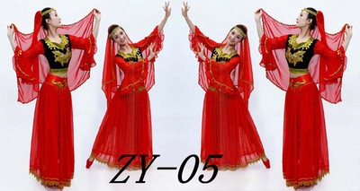 新款特价新疆印度舞蹈演出服装 民族舞台表演服 女装 肚皮舞服饰