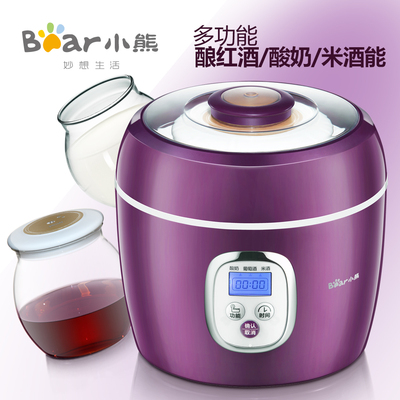 Bear/小熊 SNJ-580 红酒酸奶机家用全自动 米酒机玻璃陶瓷内胆