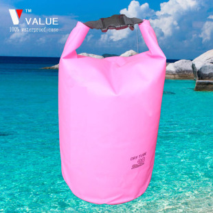 防水袋桶5L10L15L夹网布防水袋沙滩袋漂流袋防水收纳袋一件代发