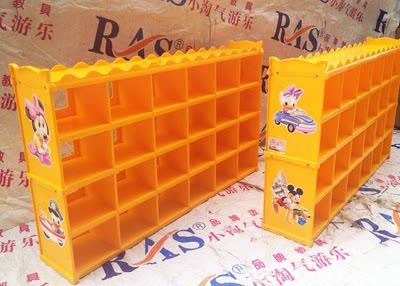 儿童玩具架 塑料玩具柜 幼儿园鞋柜 儿童书包柜 幼儿园书包架
