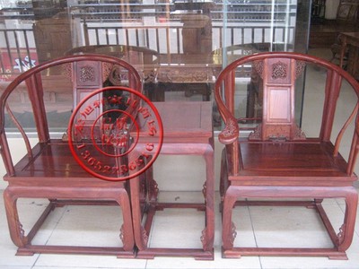 圈椅椅子沙发红木家具椅凳子茶几太师椅红檀木皇宫椅实木