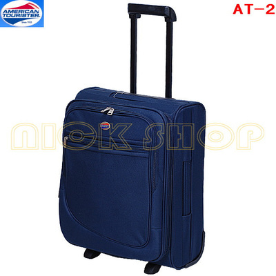正品美国旅行者㊣24寸蓝色拉杆箱 行李箱 带保修卡 有扩展层