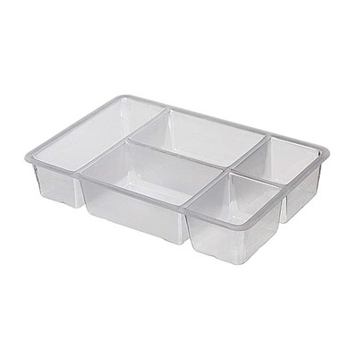 【成都宜家代购】IKEA 安东尼 塑料储物格收纳盒化妆整理盒  透明