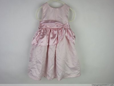 儿童礼服裙 女童公主裙 儿童裙子 粉色蓬蓬裙（偏大