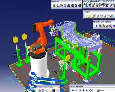 DELMIA 工业机器人 机械手 编程 软件 教程