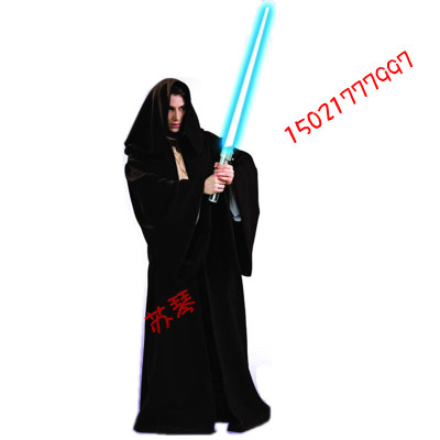COS万圣节服装黑色长袍Star Wars Jedi Robe星球大战绝地长袍