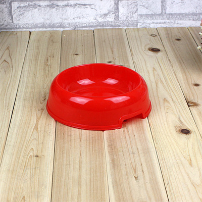 波波04宠物塑料碗 宠物狗碗 狗碗 猫碗 宠物塑料小单碗 宠物食盆