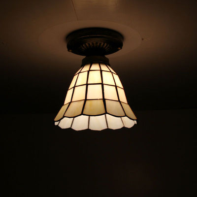 简约现代 欧式蒂凡尼吸顶灯简欧过道卫生间灯饰玄关吸顶灯创意