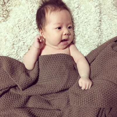 夏季全棉婴儿针织欧美百搭披巾毛线毯 婴儿盖毯子 成人空调薄午睡
