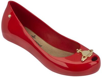 巴西代购MELISSA Vivienne Westwood桃心女鞋红果冻鞋土星西太后