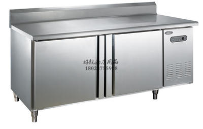 金菱1.5米双门不锈钢平台雪柜冷柜平冷保鲜工作台T0.25LA2B直冷