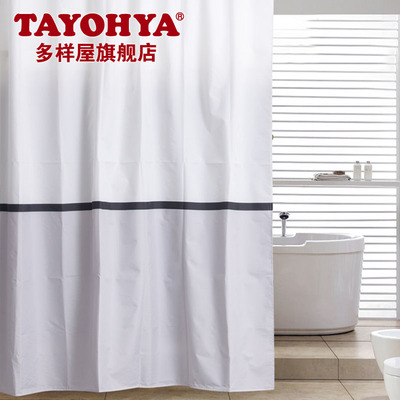 TAYOHYA/多样屋多样屋 格雷夫浴帘 简约时代 180*180cm不含浴帘杆