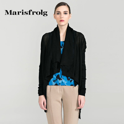 Marisfrolg玛丝菲尔 优雅时尚燕尾式针织衫 专柜正品秋冬女装