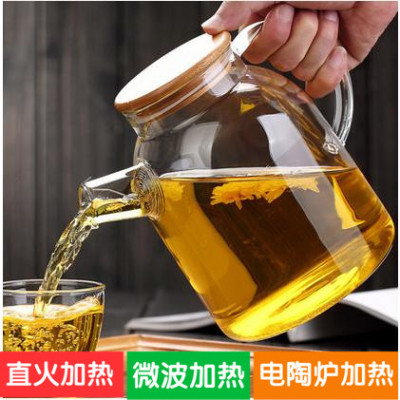 防爆裂大容量包邮煮茶器泡茶过滤花茶壶玻璃的可加热耐热手工茶具