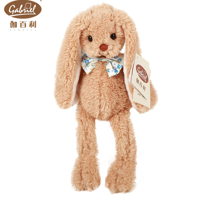 伽百利/Gabriel蓝色领结兔 可爱领结兔毛绒玩具公仔布娃娃抱枕