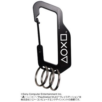 【彩虹堂】COSPA现货 PlayStation 三角方块叉 登山扣钥匙圈