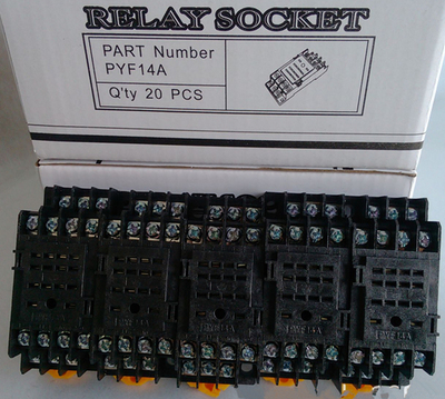 特价优质 PYF14A 配HH54P MY4N-J H3Y-4 (14脚)小型中间继电器底