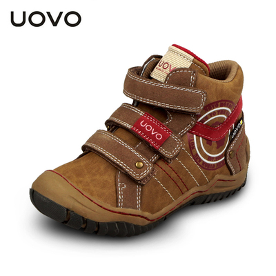 uovo2015新款秋冬季儿童休闲鞋男童保暖童鞋搭扣运动鞋 TAURO