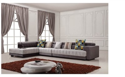 依露盈莉 爆款大小户型时尚彩色创意简约客厅组合布艺沙发 热卖