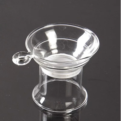 特价玻璃茶漏 茶滤透明玻璃茶具 滤茶器过滤网茶道配件