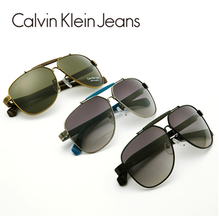 CalvinKleinJeans飞行员男士眼镜太阳镜墨镜太阳眼镜CKJ428SAF