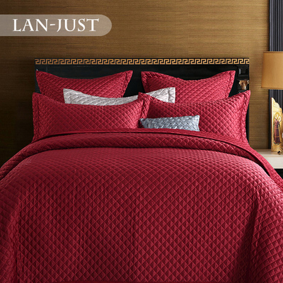 兰嘉丝汀 美式多件套奢华床上用品 欧式样板房三五六件套床品套件