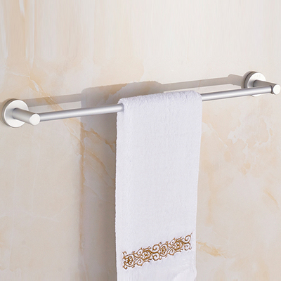 太空铝 单杆毛巾架 卫浴毛巾挂件 浴室毛巾杆 单层浴巾架！