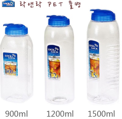韩国进口乐扣水壶 水杯 塑料凉水瓶 冷水壶凉水杯果汁儿壶 批发