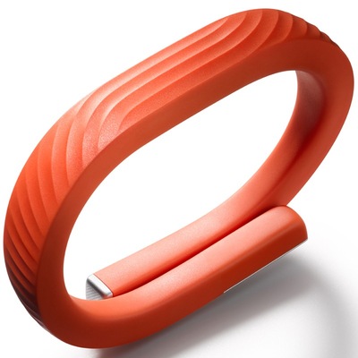 卓棒(Jawbone) UP24新款智能手环 蓝牙版 柿子红 L