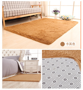 韩式丝毛厨房地垫 防滑柔软地垫 长方形可水洗地垫 飘窗床边地垫