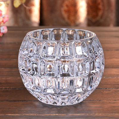 新款包邮 加厚圆球水培玻璃花瓶 透明水培花瓶 水培插花玻璃花瓶