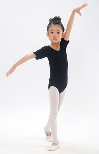 儿童练功服装连体服少儿舞蹈服长袖秋冬女童形体衣考级服中国舞服