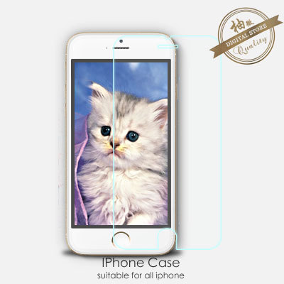 苹果6手机膜4.7 iPhone6钢化玻璃膜 ip6全屏贴膜 防爆膜超薄弧边