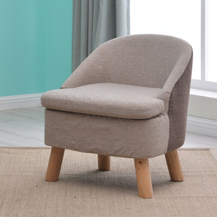 批发欧式创意小沙发布艺沙发单人客厅卧室儿童日式小户型矮沙发椅