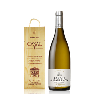 Casal 马勒农庄园干白葡萄酒 法国原瓶进口礼盒装AOC级高档红酒