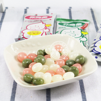 日本原装进口零食 超浓型乳酸菌糖果 营养珠珠糖 草莓味酸奶味