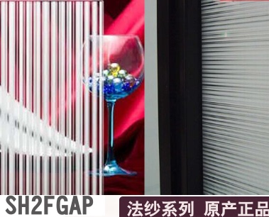 3M Fasara SH2FGAP法纱白灰条纹安全防爆装饰膜玻璃移门隔断贴纸