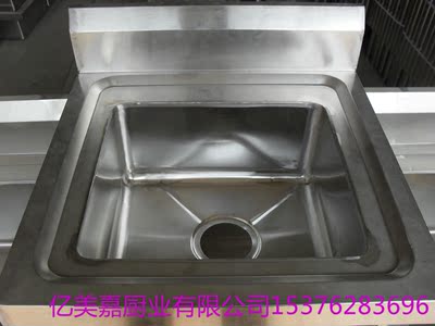商用不锈钢单槽水池洗菜盆洗碗池消毒池单眼水槽酒店食堂厨房家厨
