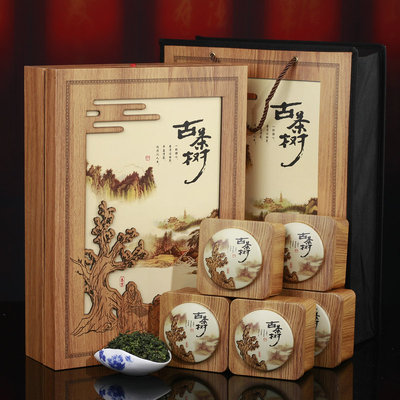 2015新茶 秋茶浓香安溪铁观音茶叶 古茶树木质礼盒装500克 泉艺生