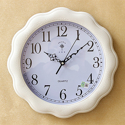 北极星客厅卧室创意挂钟装饰个性现代时钟时尚欧式静音石英钟表