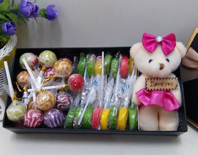 32颗装阿尔卑斯水果切片棒棒糖果礼盒万圣节送朋友零食生日礼物