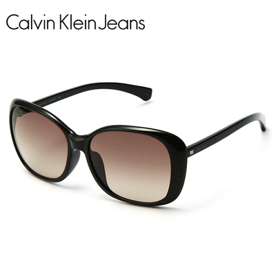Calvin Klein Jeans墨镜女士复古方框太阳眼镜防UV超轻CKJ766SAF