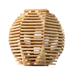 木制120片桶装建筑棒模型材料木条积木3岁以上智力玩具NNU9Af7N
