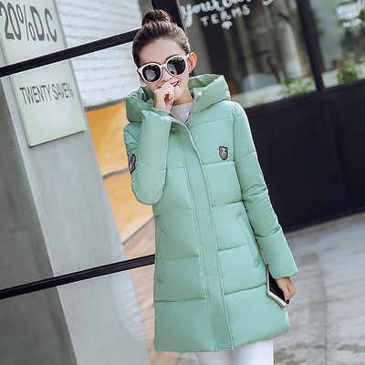 2016年新款冬装韩版女装棉衣女中长款羽绒棉服大码棉袄加厚外套