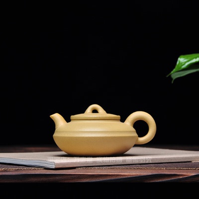 宜兴原矿紫砂壶茶壶茶具茶道全手工收藏段泥合欢200CC