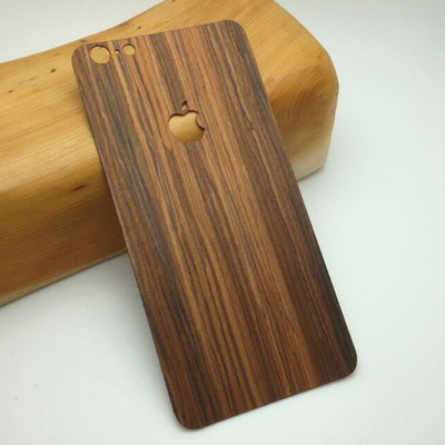 苹果6plus 6splus手机保护套保护壳木纹木质实木原木后盖背贴特价