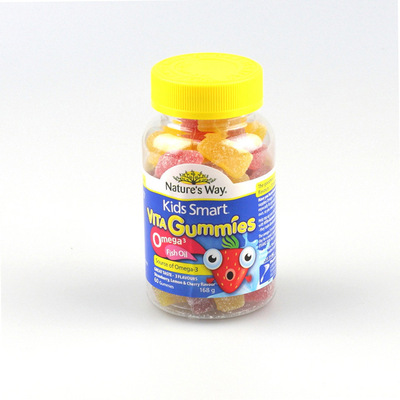 澳洲代购佳思敏儿童鱼油软糖Vita Gummies-Omega 3 Fish Oil 60粒