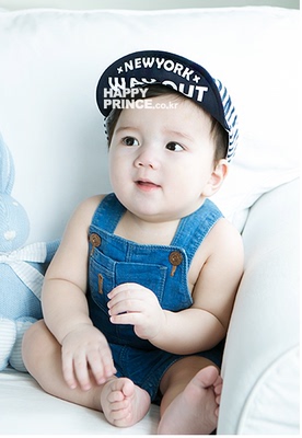 新生儿胎帽婴儿帽子0-3-6-12个月春秋季男女宝宝帽子韩国纯棉春夏