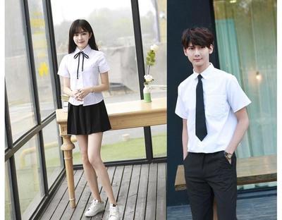 2016新款韩版初高中学生校服班服长袖短袖毕业拍照制服情侣款套装